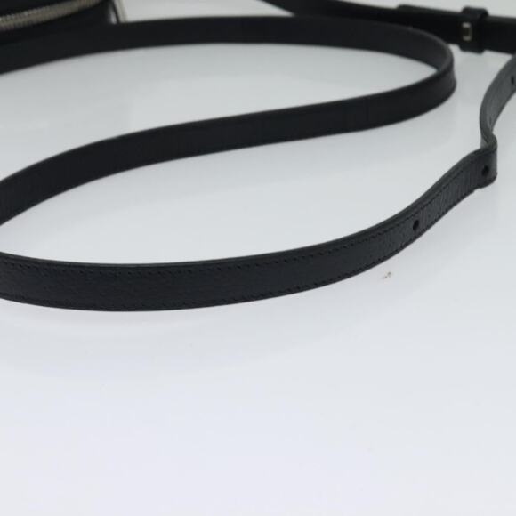 GUCCI GG Supreme Sherry Line Shoulder Bag Pvc Navy Red - Picture 7 of 16